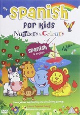 SPANISH FOR KIDS NUMBERS & COLOURS [DVD]