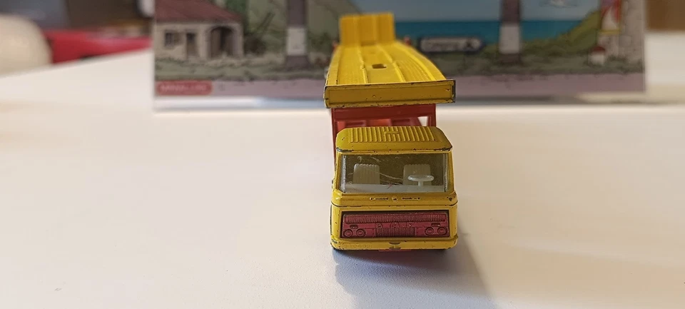 Camion DAF Car Transporter Super Kings K 11 Matchbox Lesney 1/60 1971 - Photo 4/4