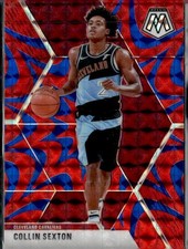 2019-20 Panini Mosaic #167 Collin Sexton Reactive Blue