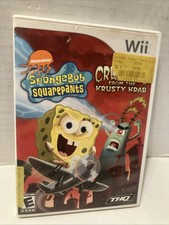 SpongeBob SquarePants Creature from the Krusty Krab - NINTENDO WII (COMPLETE)