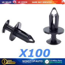 100 X Rad Bogen Spritzschutz Shield Stoßstange Flügel Futter Clips Für Chrysler