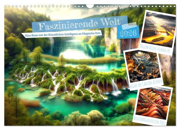 Faszinierende Welt: Eine Reise Mit Der KüNstlichen Intelligenz An Magische Orte-image
