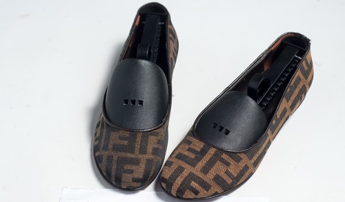 Fendi Damen Ballerinas braun Monogramm Größe EU 37 / US 7 - Bild 3 von 9