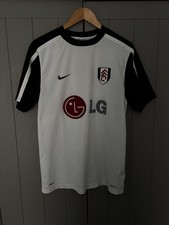 Nike Fulham 2009/10 Home Shirt - Medium