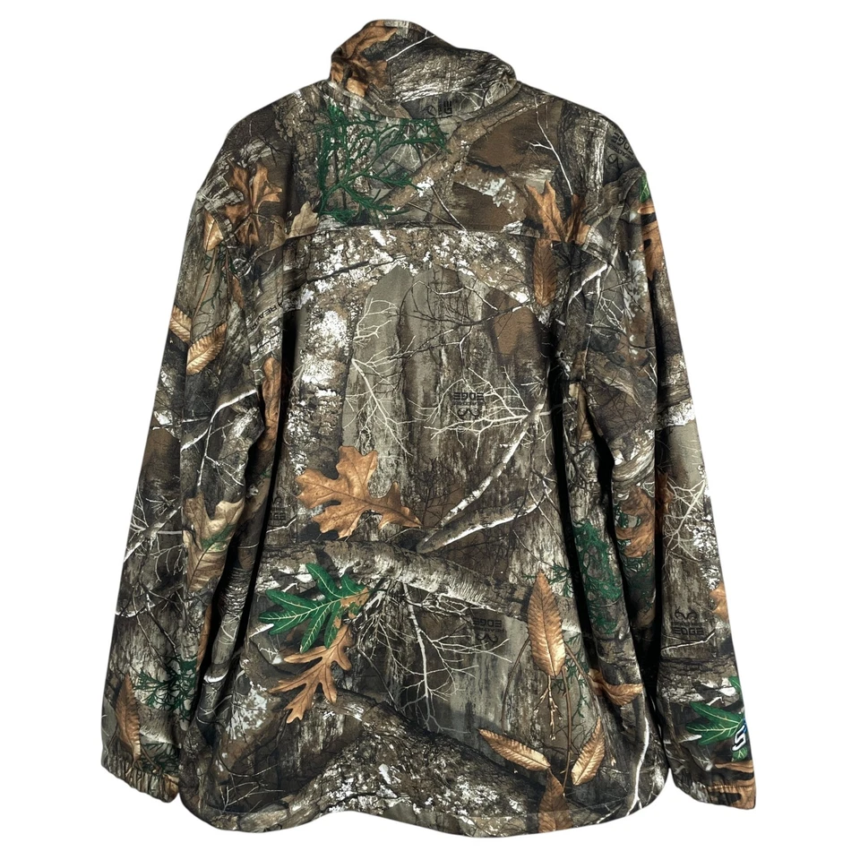 NEW Blocker Outdoors Shield Series Camo Hunting Jacket Mens XL Full Zip Realtree - Image 3 of 4