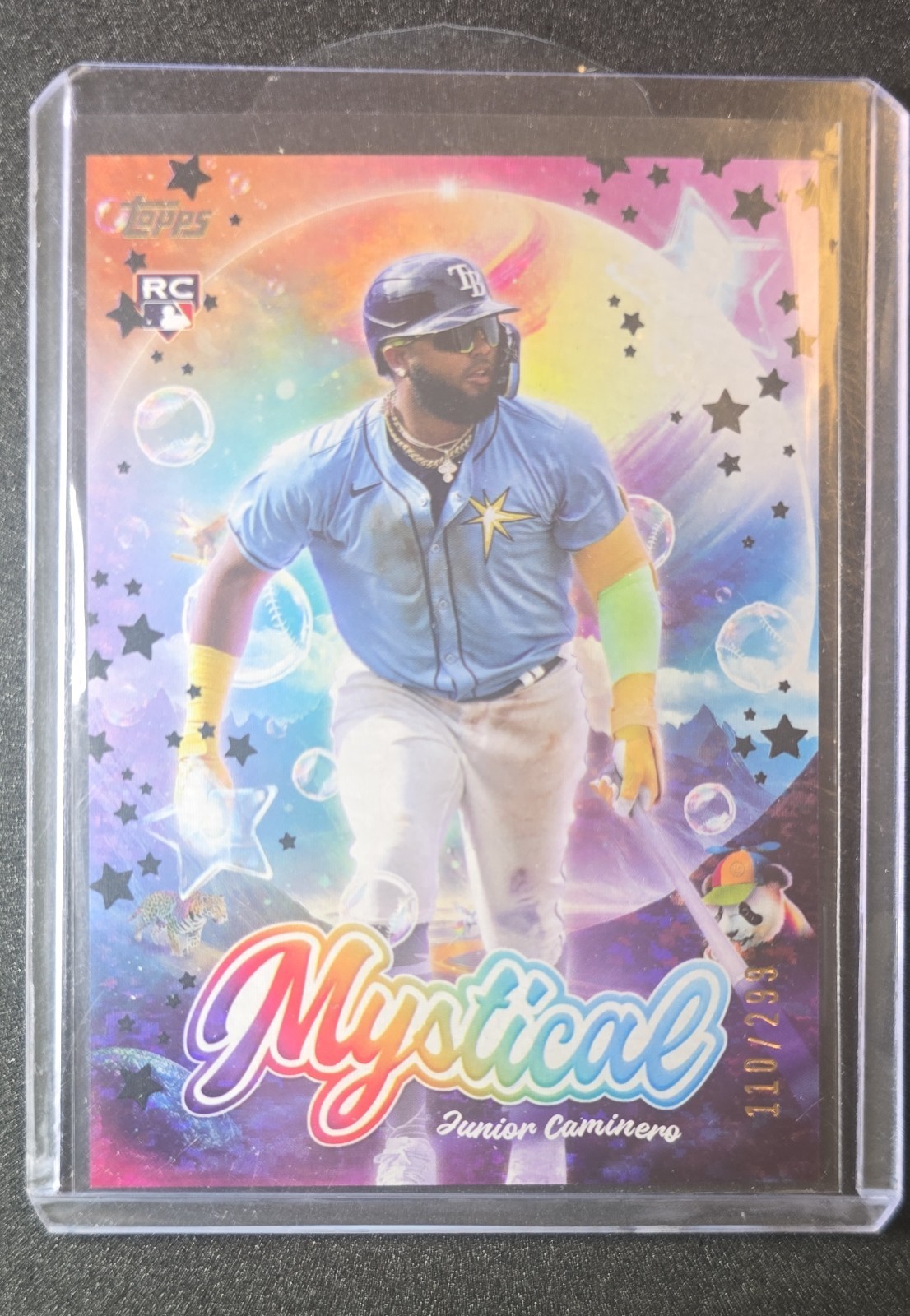 2024 Topps Update Series - Mystical Junior Caminero #MYS-12 Black /299 (RC)