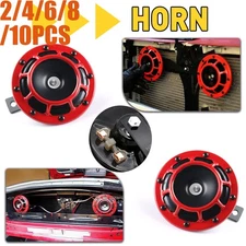 Super Tone Horn Super Loud Compact Electric Blast Tone Car Air Horn 12V2-10X