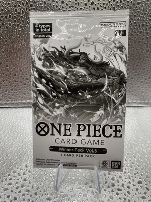 One piece card game  '' WINNER pack vol 5 '' Tournament / lots / promo