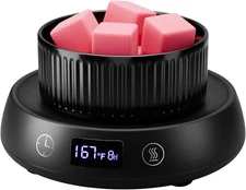 Wax Melt Warmer 3-in-1 Candle Warmer with Timer, Electric Scented Wax Melter Fra