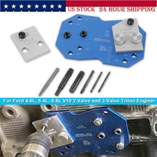 68500 Manifold Drill Template for Ford 2V & 3V 4.6L 5.4L 6.8L V10 Exhaust Tool