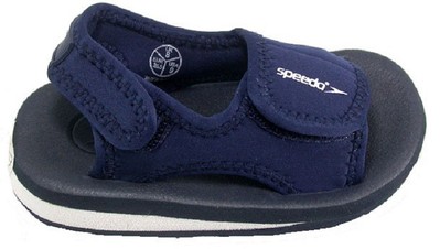 SPEEDO ZEUS KINDER BADESCHUHE SANDALETTEN SCHUHE Gr. 25,5 NEU BLAU