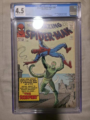 Amazing Spider-Man #20 CGC 4.5 (1st App of The Scorpion)