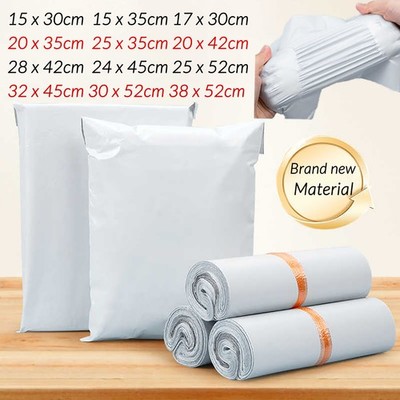 Postal Post Packaging Bags Plastic Parcel Mailing Packing Postage Self Seal
