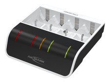 ANSMANN Akku-Ladegerät für 4x NiMH AA/AAA/C...