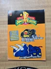 Vtg MIGHTY MORPHIN POWER RANGERS A MORPH-TO-COLOR BOOK COLORING ACTIVITY Yellow