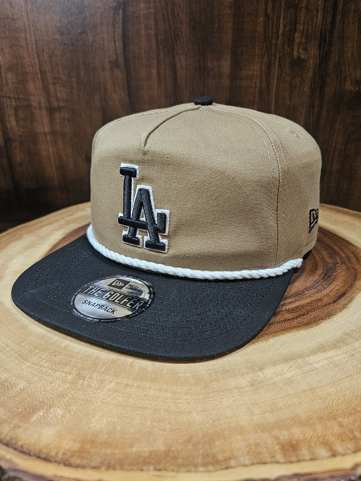 Los Angeles Dodgers New Era The Golfer Rope Snapback Adjustable Hat Cap MLB