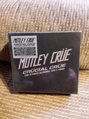 Crucial Crue: the Studio Albums 1981-1989 by Motley Crue (CD, 2023
