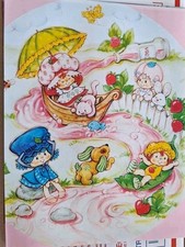 Strawberry Shortcake Glossy Vinyl Sticker 8.5" By 11" Kids, Adults Or As A gift