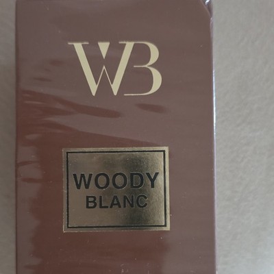 WB Woody Blanc Eau de Parfum Spray for Men Regular Size 3.4 fl oz (100 ml)