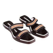 Sandali Tessuto Pelle Numero 37 by Fratelli Rossetti - Italia 