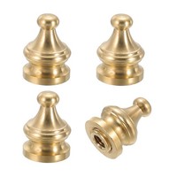 4Er-Set Lampenschirm-Verzierungen FüR Lampen, 17X23Mm Messing-KnäUfe
