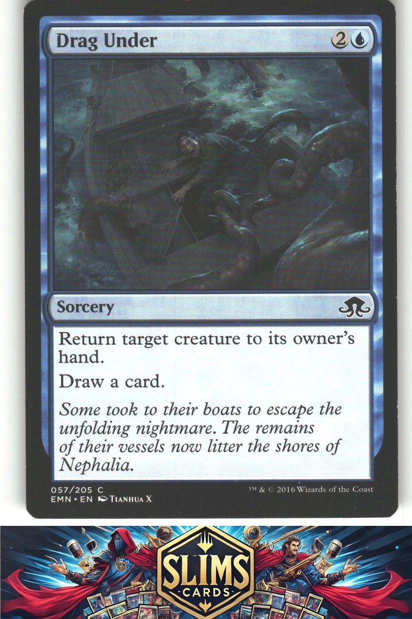Drag Under - Eldritch Moon - MTG - Common - #57 - NM