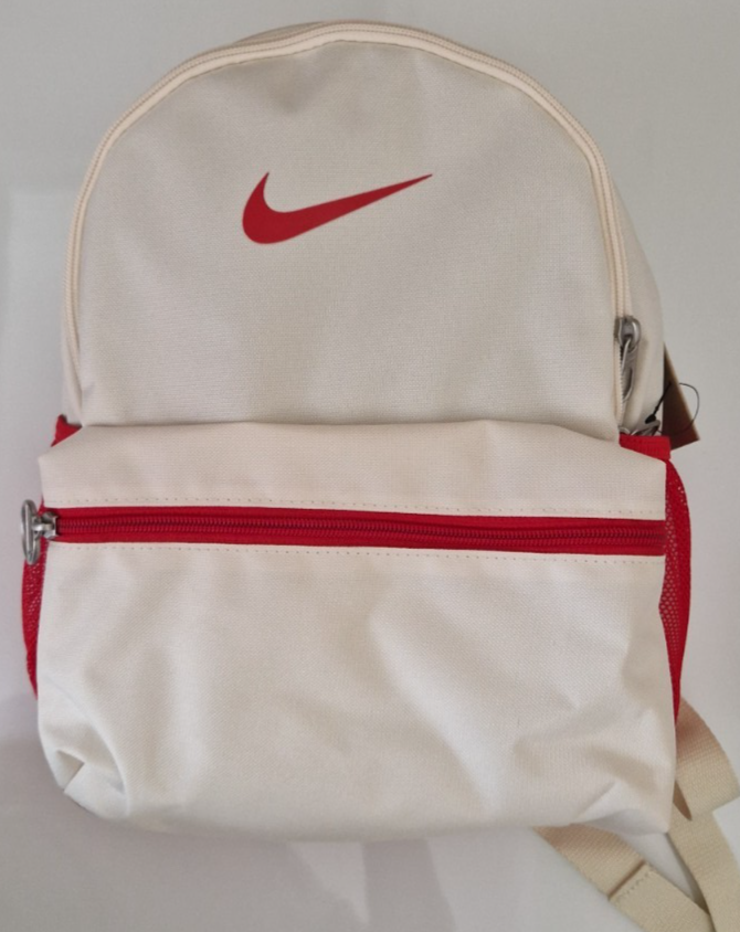 New Nike Just Do It Mini Backpack Official Black Grey Blue