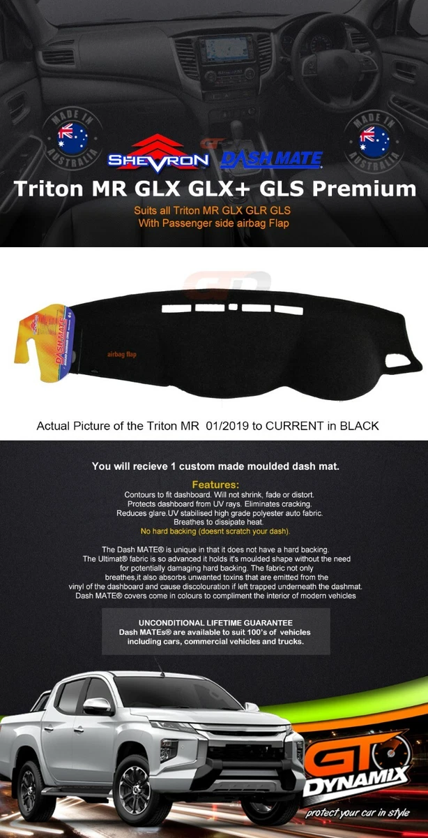 Mitsubishi triton dash mat deals