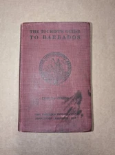 1913 Tourist's Guide to Barbados with map Barbados Improvement Assoc free S/H
