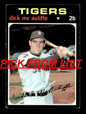 1971 Topps 3-219 VG-EX Pick From List All PICTURED dd6