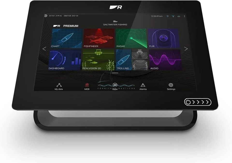 Raymarine AXIOM+ 9RV Display 9" ECO/GPS con Cartografia Lighthouse Mediterraneo - Imagen 2 de 4