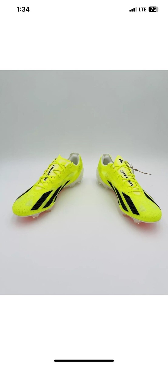 Adidas X Crazyfast+ FG Soccer Cleats Solar Yellow IE2375  display picture 1