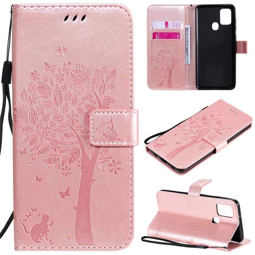 For Samsung A20 A21s A10e A30s A50 A70 Magnetic Flip Leather Wallet Case Cover - Picture 29 of 40