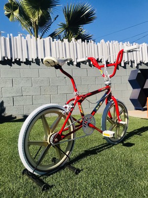 1987 Dyno Detour D Tour Compe W Gt Performer Mags Oldschool Bmx Bike Red Ebay