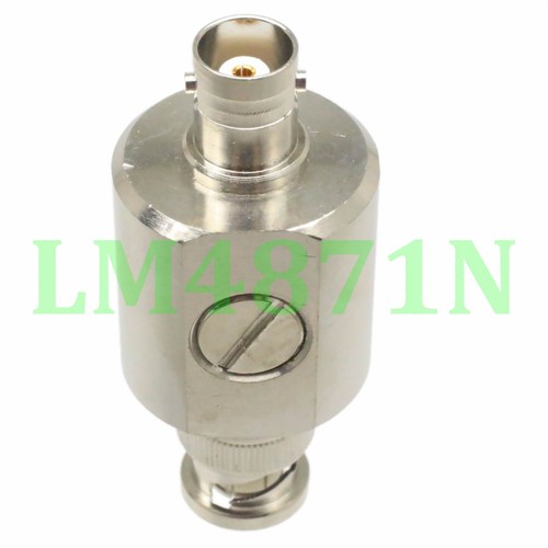 Lightning Arrestor BNC male plug to BNC female jack 0-3GHZ 230V 50Ω Coaxial - Picture 2 of 4