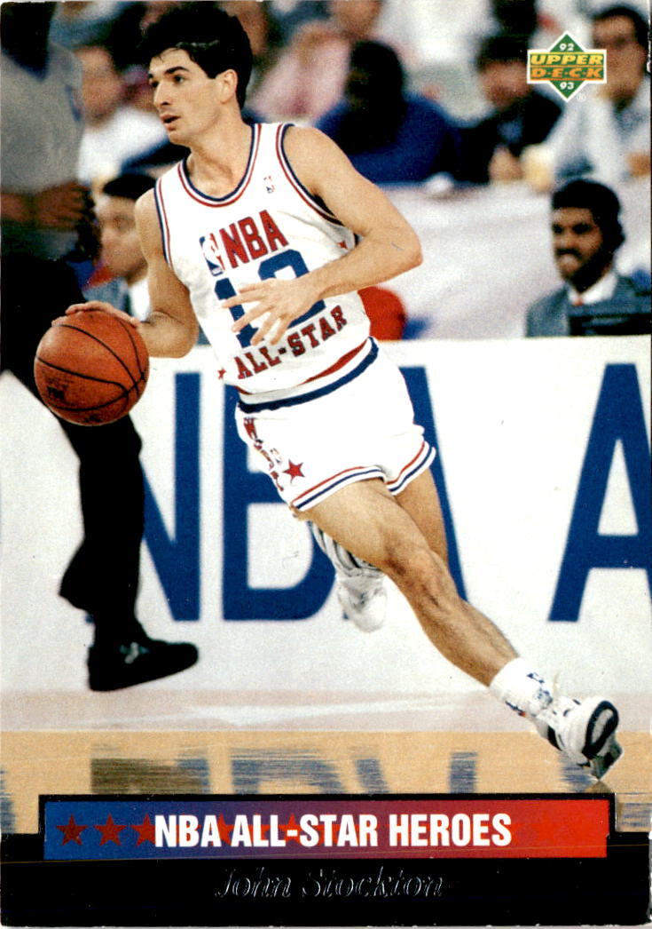 1992-93 Upper Deck NBA All-Stars #22 John Stockton Utah Jazz
