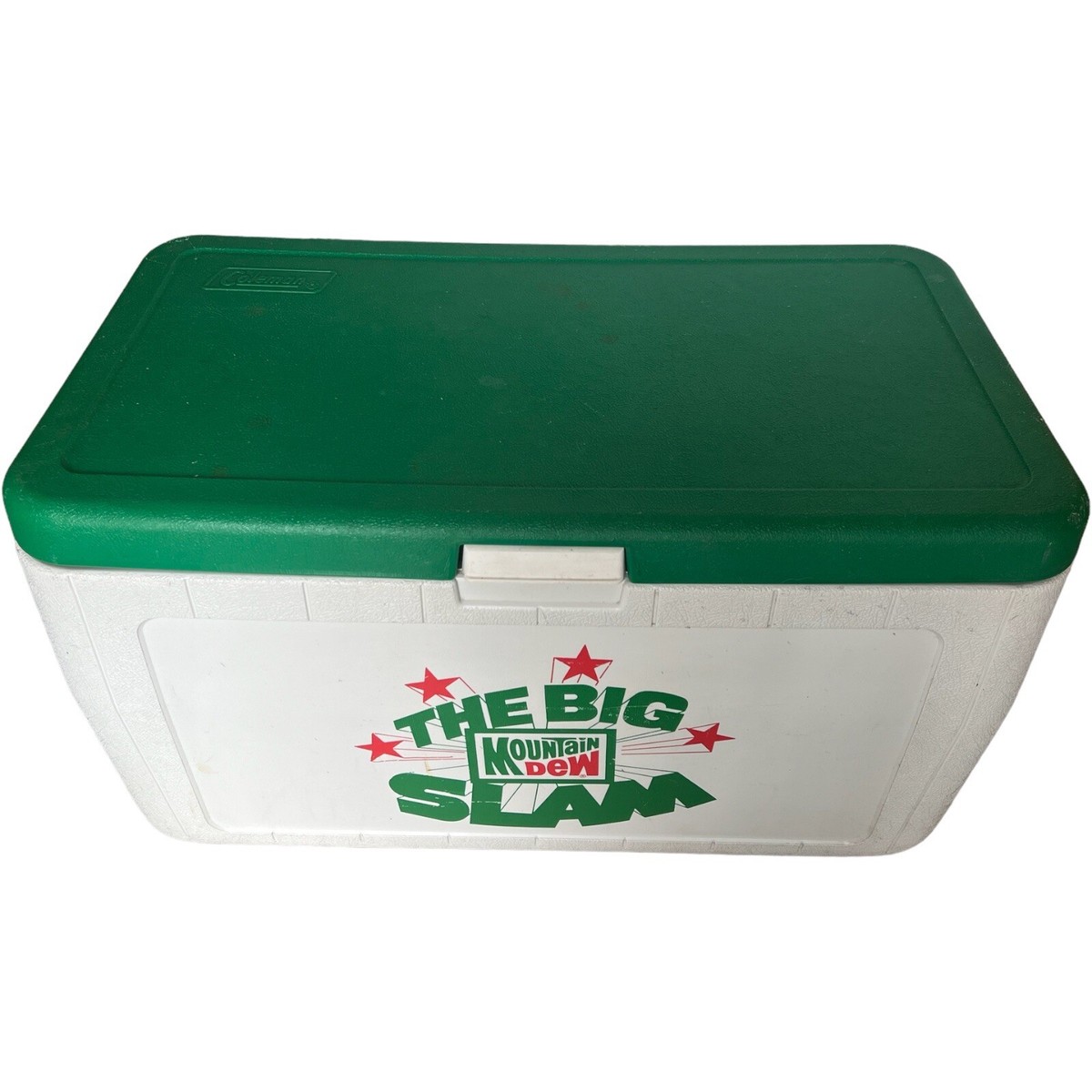 Vintage Coleman Mountain Dew Cooler Large Retro The Big Slam