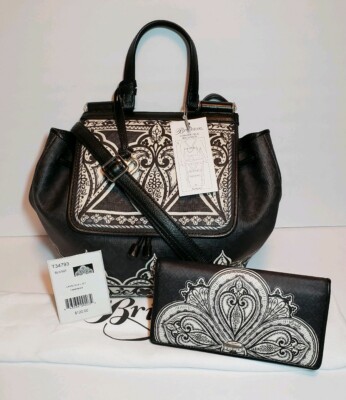 BRIGHTON JASMINE CASABLANCA  CONVERTIBLE CROSSBODY BACKPACK WALLET SET MRP $420
