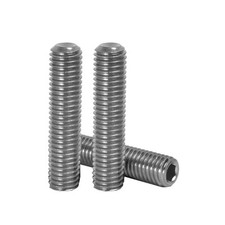 M5 X 10MM ALLEN KEY GRUB SCREWS CUP POINT SCREWS STAINLESS STEEL A2 - DIN 916