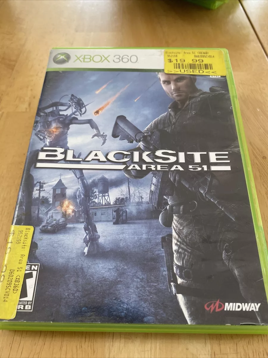 Blacksite area 51 xbox 360 tested works