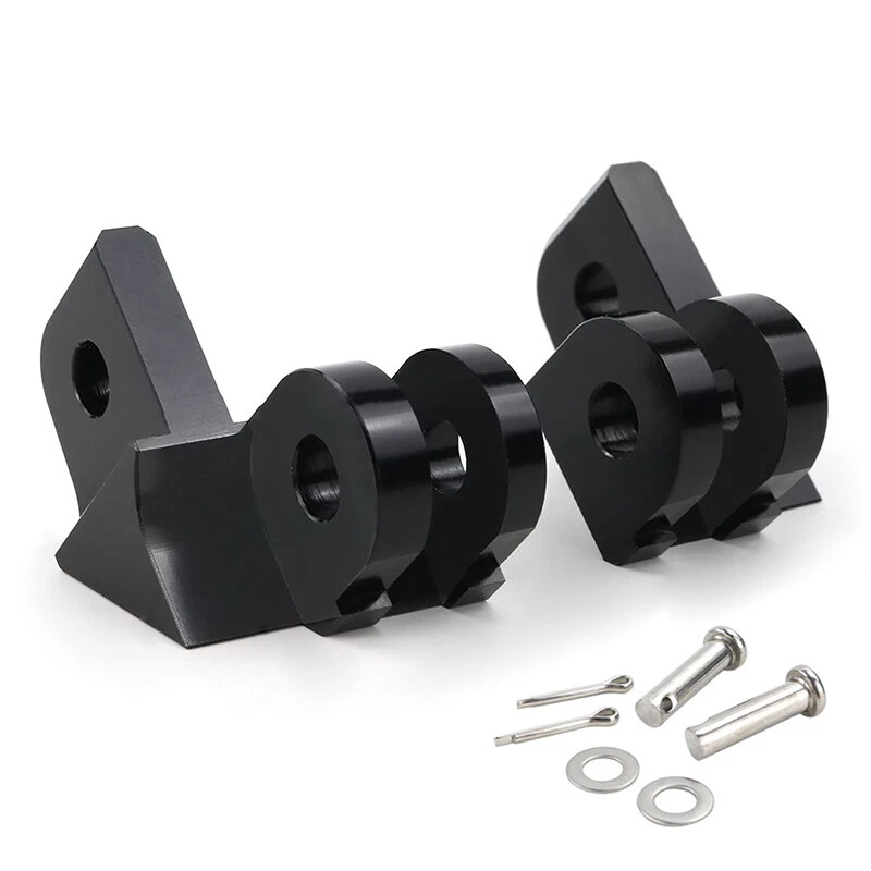 Kit de descenso de estribo de aluminio apto para Honda Blackbird CBR1100XX 1996-2007 Foto 4 de 4