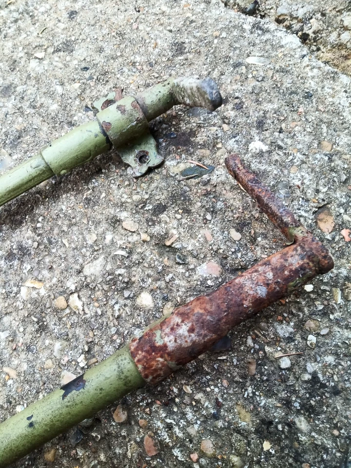 218 cm - Paire d'espagnolette, cremone pour fenetre, fer - Photo 4/4