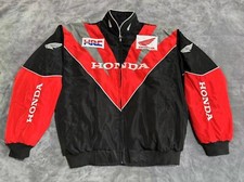 Unisex Adult Honda Jacket Ebroidered Cotton Padded F 1 Racing Jacket