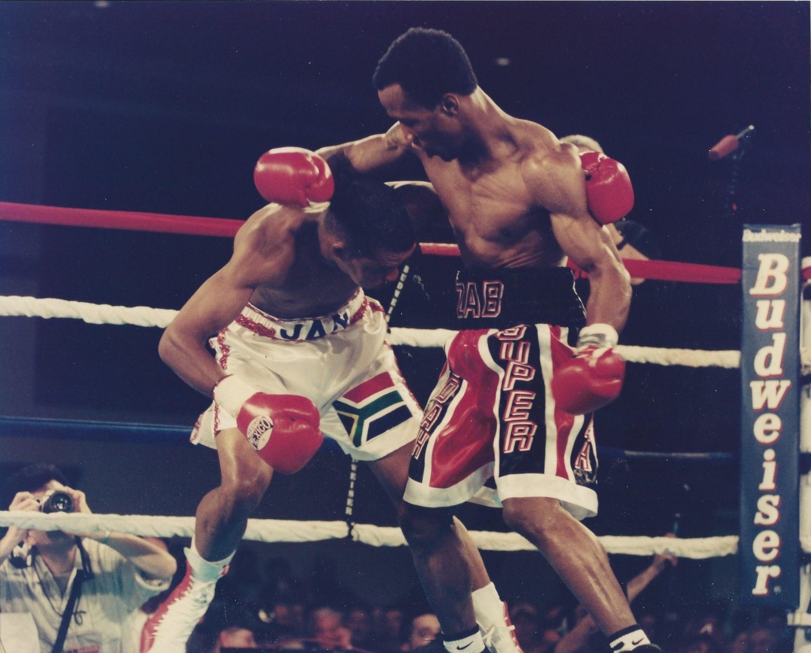 ZAB JUDAH 8X10 PHOTO BOXING PICTURE RING ACTION | eBay