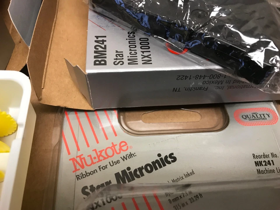 NU-KOTE STAR MICRONICS NX1000 NK241/ BM241 (2) - LIFT-OFF TAPE  69TL (9) - Image 2 of 4