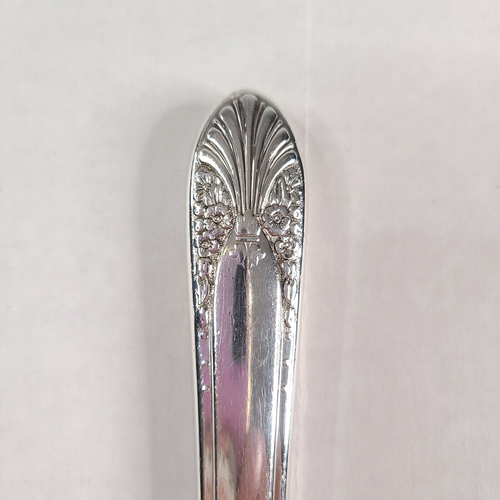 VTG Crown Silverplate Radiance 1940 Flatware Set 6 Piece Salad Fork Spoon Knife - Picture 11 of 12