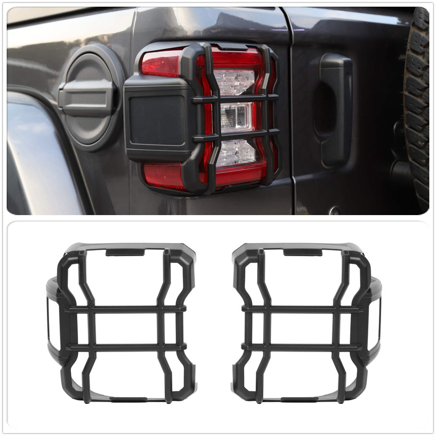 Jeep Wrangler Jl Tail Light Guards Shelly Lighting