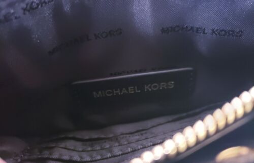 Borsa Nuova Senza Etichette MICHAEL KORS Cynthia Media Nera Saffiano Pelle - Foto 5 di 10