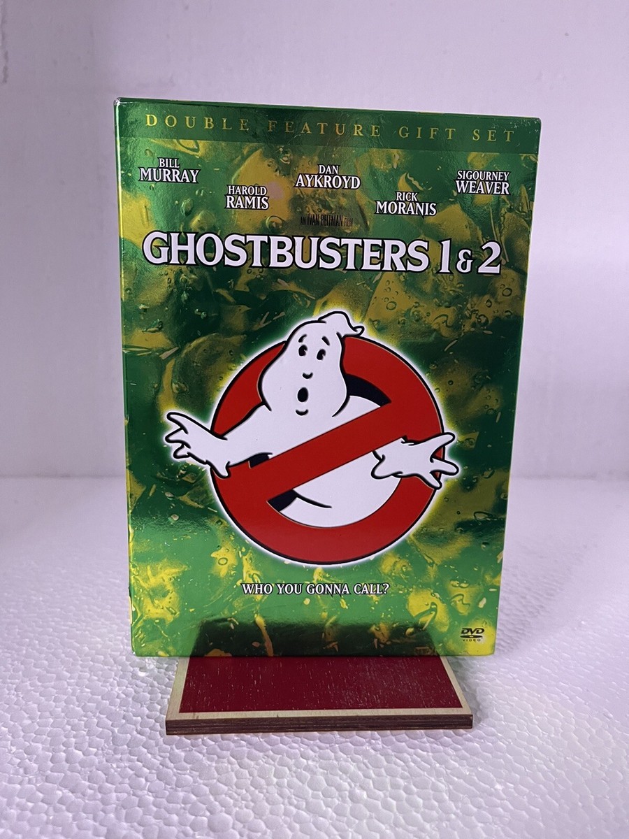 Ghostbusters 1 and 2 Double Feature Gift Set w/book dvd box set