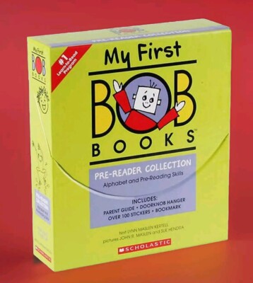 My First Bob Books Pre-Reader Collection: Alphabet & Pre-Reading Skills 24 BOOKS